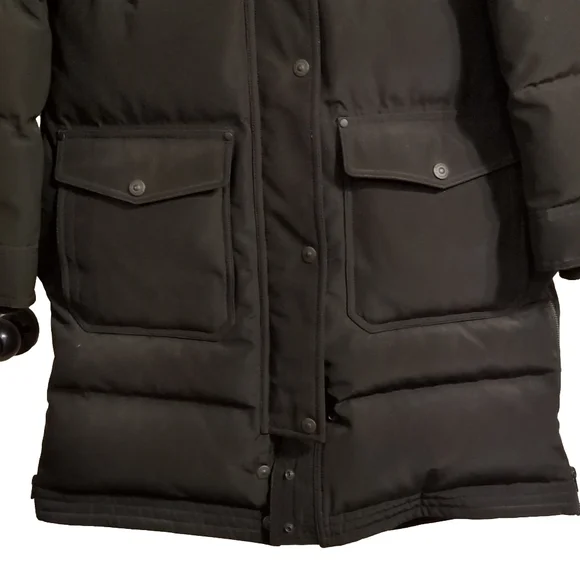 Moose Knuckles Alberta Women’s Parka – Size L, NWT, Black, Goose-Down, Fox Fur - Picture 3 of 16